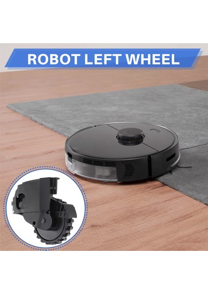 Xiaomi Roborock S5 Serisi Robot Süpürge Yedek Tekerlek Sol Tekerlek Modülü Parçaları (Yurt Dışından) fırsatları
