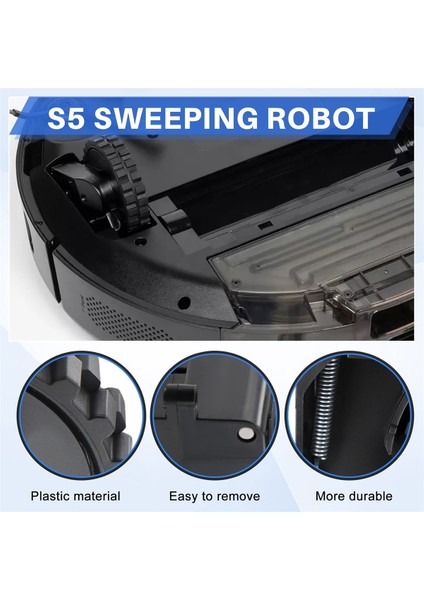 Xiaomi Roborock S5 Serisi Robot Süpürge Yedek Tekerlek Sol Tekerlek Modülü Parçaları (Yurt Dışından) indirimleri