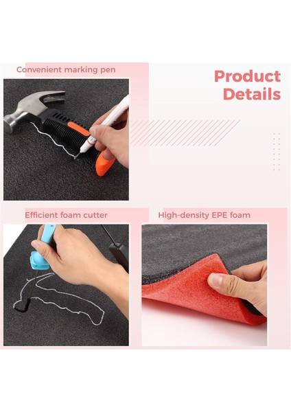 Alet Kutusu Köpük Setleri - Ayarlanabilir Alet Abd Fişi (Yurt Dışından) fırsatları