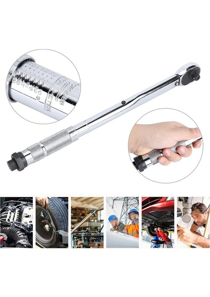 3/8 Inç Tahrikli Klik Tork Anahtarı 19-110N.M Kare Tahrikli Cırcır (Yurt Dışından) indirimleri