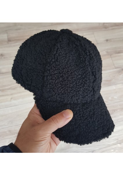 İç Astarlı Merinos Kadın Kıvırcık Peluş Kep Şapka modelleri