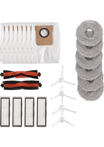 Xiaomi Robot Süpürge X20 + / X20 Plus Süpürge Ana Yan Fırça Hepa Filtre Paspas Bezi Toz Torbası Için 24 Adet Yedek Parça (Yurt Dışından) fırsatları