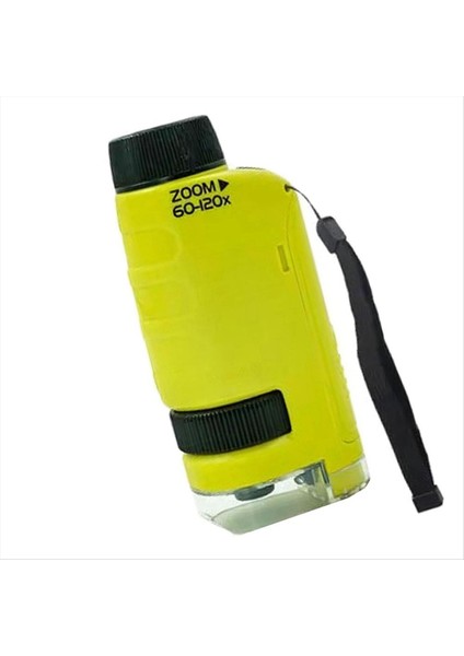 Minilabsters Miniskop Çocuklar, Mini Labsters Taşınabilir Mikroskop (Yeşil) (Yurt Dışından)