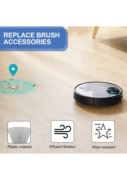 Xiaomi Mop P Viomi V2 Pro V3 Se V-RVCLM21B Aksesuarları Robot Süpürge Parçaları Için Fırça Bezleri Rulo Hepa Filtresi (Yurt Dışından) indirimleri