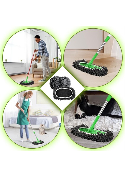 Swiffer Süpürge Paspası, Zemin Paspası Kılıfı, Kuru Zemin Bezleri/ıslak Zemin Bezleri, Yıkanabilir Paspas Bezi Için Yeniden Kullanılabilir Mendiller (Yurt Dışından) fırsatları