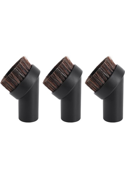 3 Parçalı Elektrikli Süpürge Aparatı Yumuşak At Kılı Toz Alma Fırçası Elektrikli Süpürge Yedek Parçası, Temizlik Aletleri, Iç Çap 32MM (Yurt Dışından)