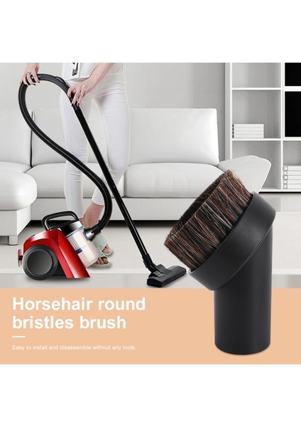 3 Parçalı Elektrikli Süpürge Aparatı Yumuşak At Kılı Toz Alma Fırçası Elektrikli Süpürge Yedek Parçası, Temizlik Aletleri, Iç Çap 32MM (Yurt Dışından) fiyatları