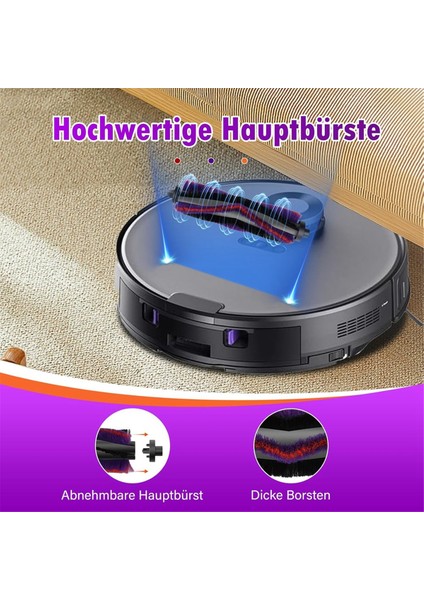 Eureka E10S Robot Süpürge Ana Yan Fırça Hepa Filtre Paspas Bezi Yedek Parça Aksesuarları (Yurt Dışından) modelleri