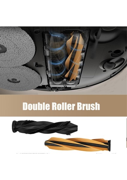 Dreame X50 ULTRA/S40 Enhanced EDITION/X50 MASTER/X40 Plus Aksesuar Seti Fırça Hepa Filtre Paspas Bezi Toz Torbası (Yurt Dışından) fiyatları