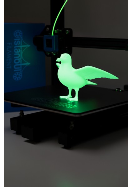 Istanbul Filament 3D Baskı Pla Glow In The Dark (Karanlıkta Parlayan) 500 gr Ø 1,75MM ± 0,05 mm fiyatları