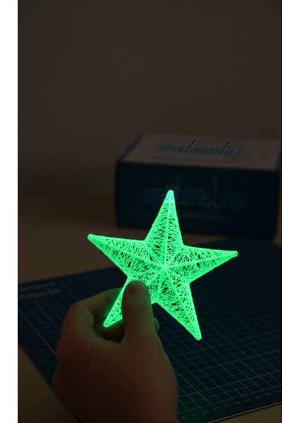 Istanbul Filament 3D Baskı Pla Glow In The Dark (Karanlıkta Parlayan) 500 gr Ø 1,75MM ± 0,05 mm