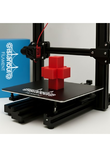 Istanbul Filament 3D Baskı Pla Filament Kırmızı 1 kg Ø 1,75MM ± 0,05 mm Bambu Lab Uyumlu fiyatları