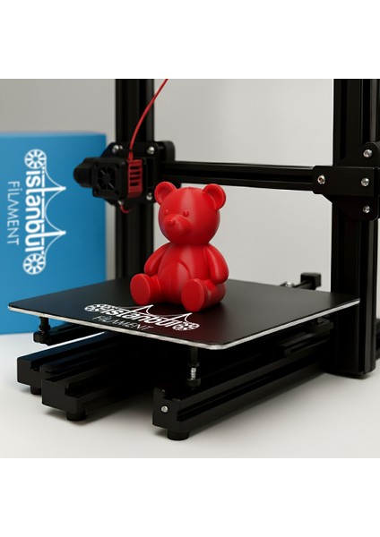 Istanbul Filament 3D Baskı Pla Filament Kırmızı 1 kg Ø 1,75MM ± 0,05 mm Bambu Lab Uyumlu indirimleri
