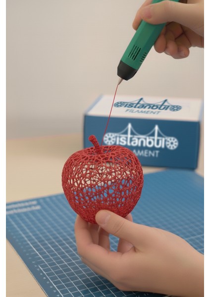 Istanbul Filament 3D Baskı Pla Filament Kırmızı 1 kg Ø 1,75MM ± 0,05 mm Bambu Lab Uyumlu