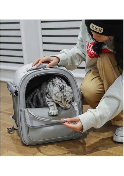 Kedi Taşıma Çantası, Taşınabilir Kedi Çantası, Nefes Alan Omuz Askıları. (Yurt Dışından) modelleri
