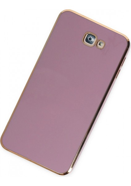 Samsung Galaxy J7 Prime Kılıf Volet Silikon - Mor (K95) modelleri