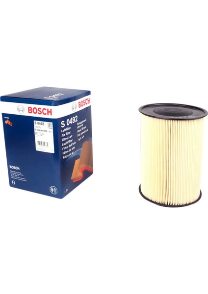 Ford Focus/c.max 1.6tdcı 2004> Hava Filtresi (Yuvarlak) | Bosch F026400492 - AV61 9601 Ae fiyatları