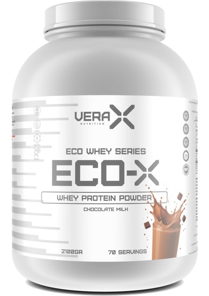 Eco Whey | Chocolate Mılk | 2100 gr | 70 Servıngs