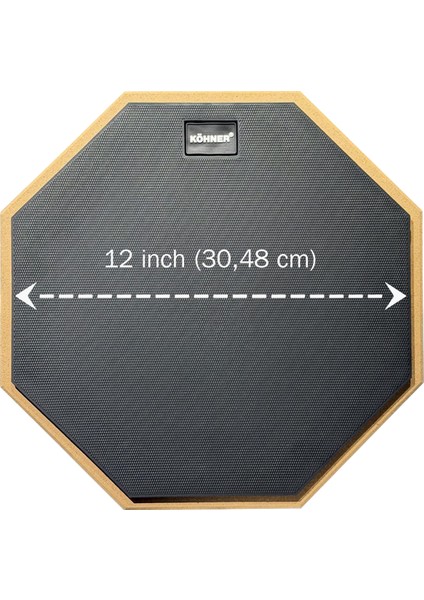 DPP-12 Bateri & Davul Çalışma Pedi 12" (inç)