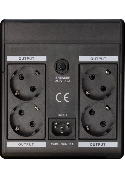 SP Serisi 2000VA Line Interactive UPS- Kesintisiz Güç Kaynağı - 2x9Ah Akülü modelleri