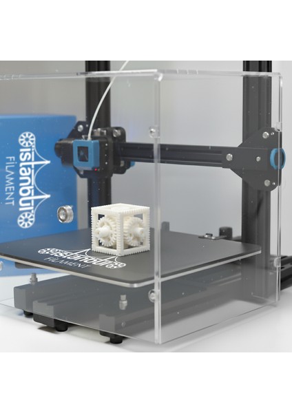 Istanbul Filament 3D Baskı Abs Filament Beyaz 1 kg Ø 1,75MM ± 0,05 mm (Bambu Lab Uyumlu)