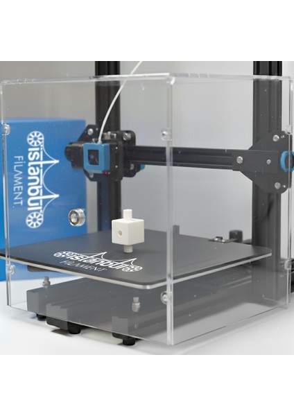 Istanbul Filament 3D Baskı Abs Filament Beyaz 1 kg Ø 1,75MM ± 0,05 mm (Bambu Lab Uyumlu)