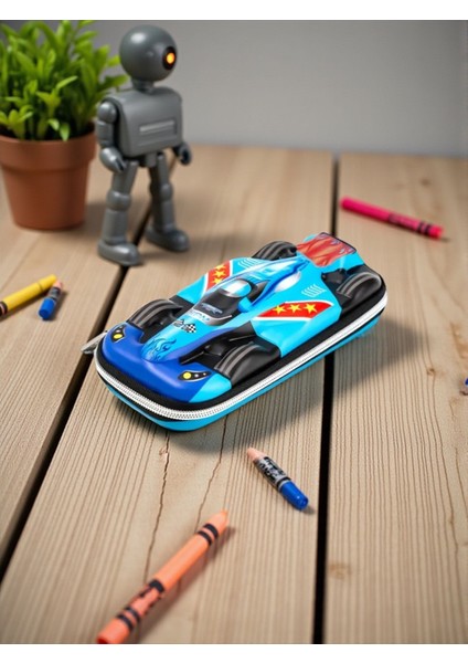 Yarış Arabası Kalem Kutusu