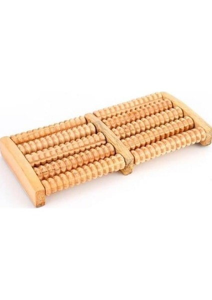 10 Silindirli Ahşap Ayak Masaj Aleti MZ-511