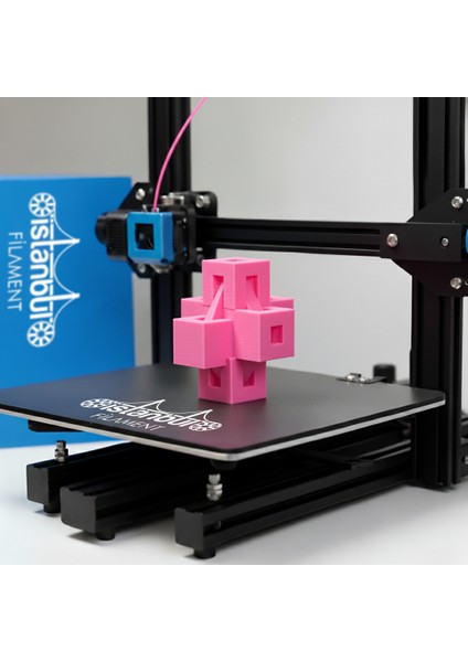 Istanbul Filament 3D Baskı Pla+ Filament Pembe 1 kg Ø 1,75MM ± 0,05 mm Bambu Lab Uyumlu indirimleri