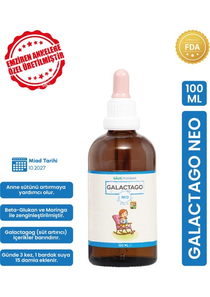 Neo 100 ml Anne Sütü Arttırıcı