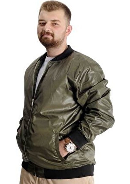 Erkek Kolej Mont Fermuarlı Haki Renk 2022 Sonbahar-Kış Modelleri İçin fırsatları