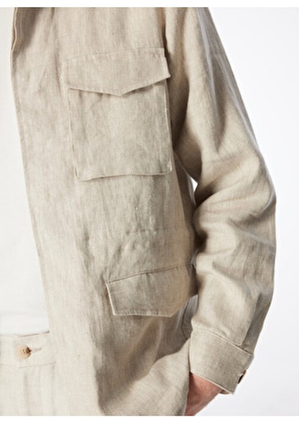 Bej Erkek Mont F4SM-MNT 0375 Şık Tasarım ve Rahat Kullanım için İdeal