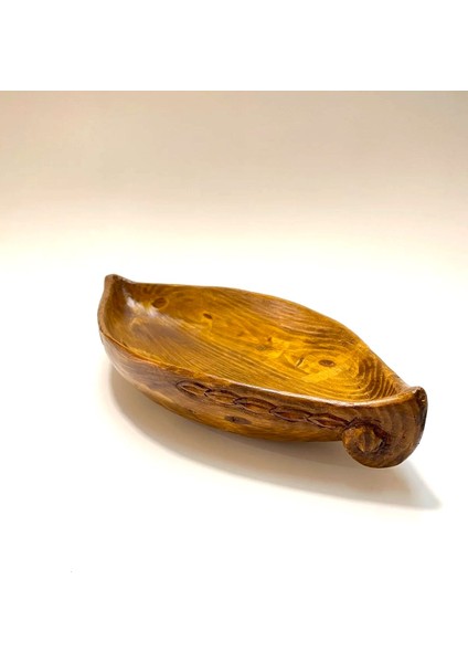 Ahşap Kayık Tabak / Gemi Model / Kahverengi Renk 40 * 15 cm fırsatları