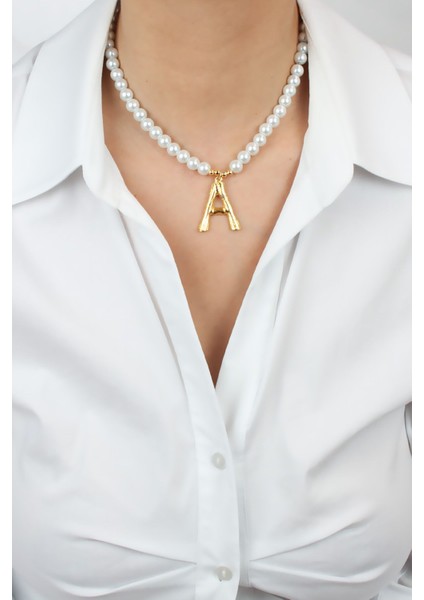 Cam Inci A Harf Kolye A Harfi