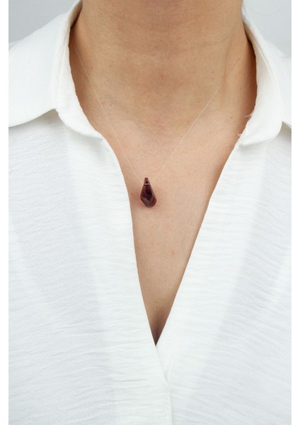 Kristal Uçlu Hayalet Kolye