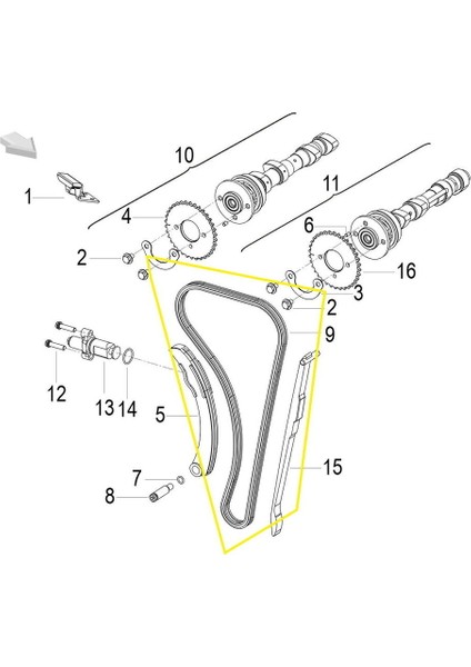 ATR125 Egzantrik Zincir fiyatları