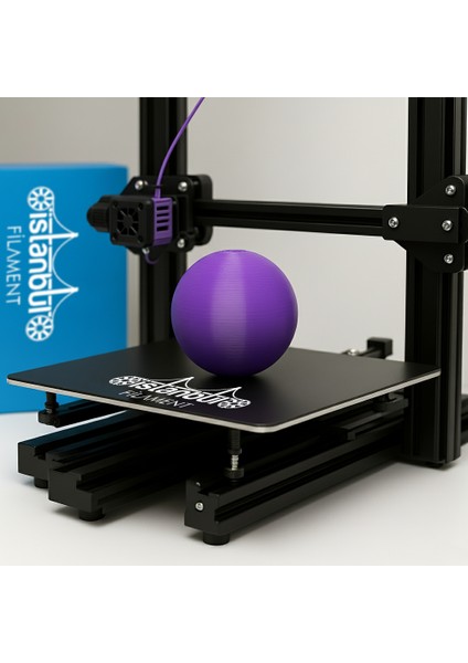Istanbul Filament 3D Baskı Pla Filament Mor 1 kg Ø 1,75MM ± 0,05 mm Bambu Lab Uyumlu fırsatları