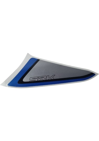 SRK125R Kuyruk Stıcker Mavi/siyah Sol
