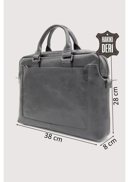 Hakiki Deri Laptop Evrak Çantası Siyah Floter SMR7644 fiyatları