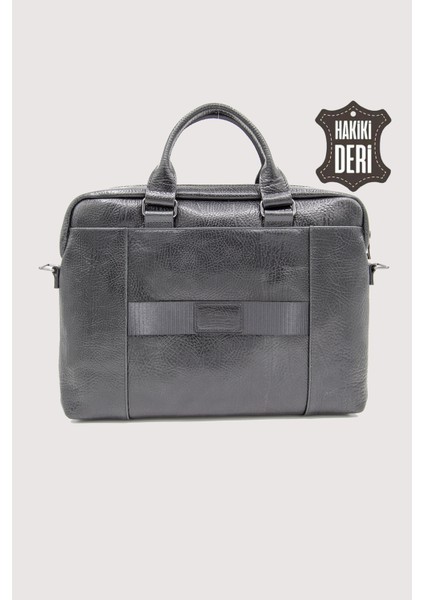 Hakiki Deri Laptop Evrak Çantası Siyah Floter SMR7644 modelleri