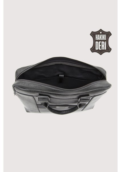 Hakiki Deri Laptop Evrak Çantası Siyah Floter SMR7644 indirimleri