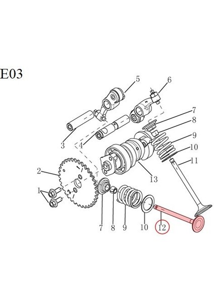 VPS125 Subap Egzoz fiyatları