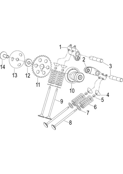 VPS125 Subap Egzoz modelleri