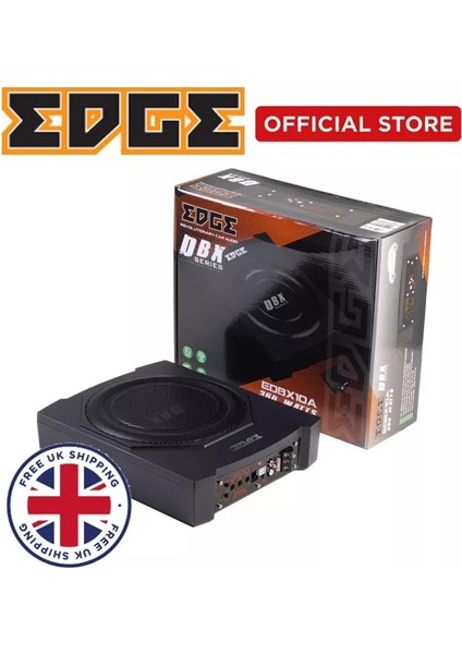 EDBX10A-E2 | Edge 25 cm Aktif Koltuk Altı Subwoofer fiyatları