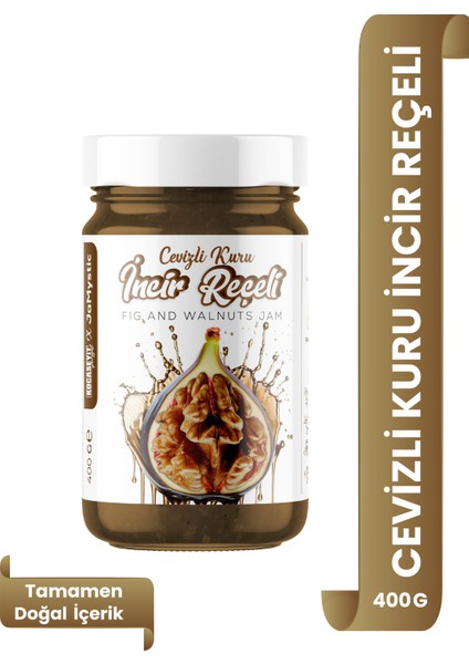 Cevizli Kuru İncir Reçeli 400 g