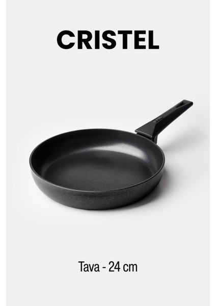 24 cm Tava Siyah