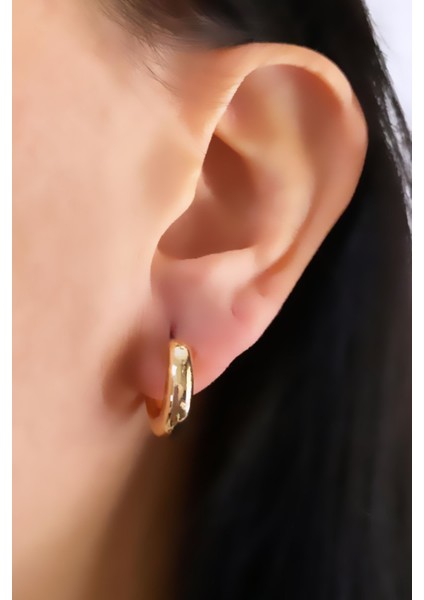 Kalın Küçük Halka Küpe