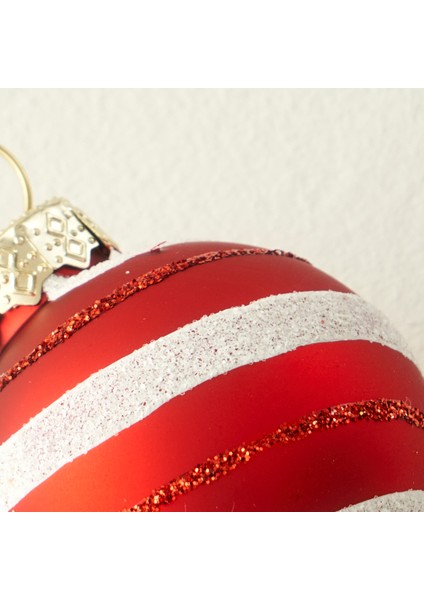 Christmas Mini Ball Yılbaşı Süsü Kırmızı (19X15X4 Cm) indirimleri