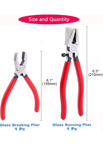 Adet Cam Kesme Alet Seti Cam Çalıştırma Pensesi (Yurt Dışından) modelleri