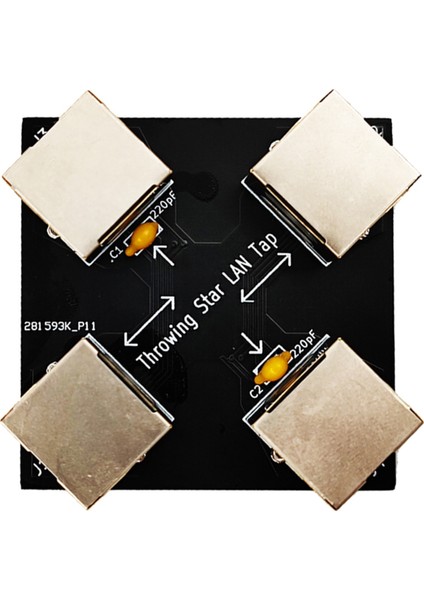 Throwing Star Lan Tap Pasif Ethernet Tap Ağ Paketi (Yurt Dışından) indirimleri